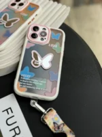قاب Romantic Butterfly با بند پروانه ای (کدC1576) - تصویر 4