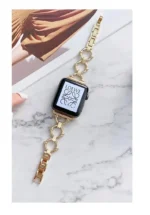 بند اپل واچ فلزی طرح رینگی Gucci design (کدw5010) - تصویر 3