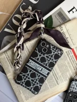 قاب Black Christian Dior با بند (کدC1462) - تصویر 3