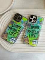 قاب آکواریومی شبرنگ Living My Best Life (کدC1314) - تصویر 6