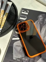 قاب Orange Eason Case همراه با محافظ لنز رینگی (کدC1365) - تصویر 5