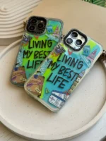 قاب آکواریومی شبرنگ Living My Best Life (کدC1314) - تصویر 2