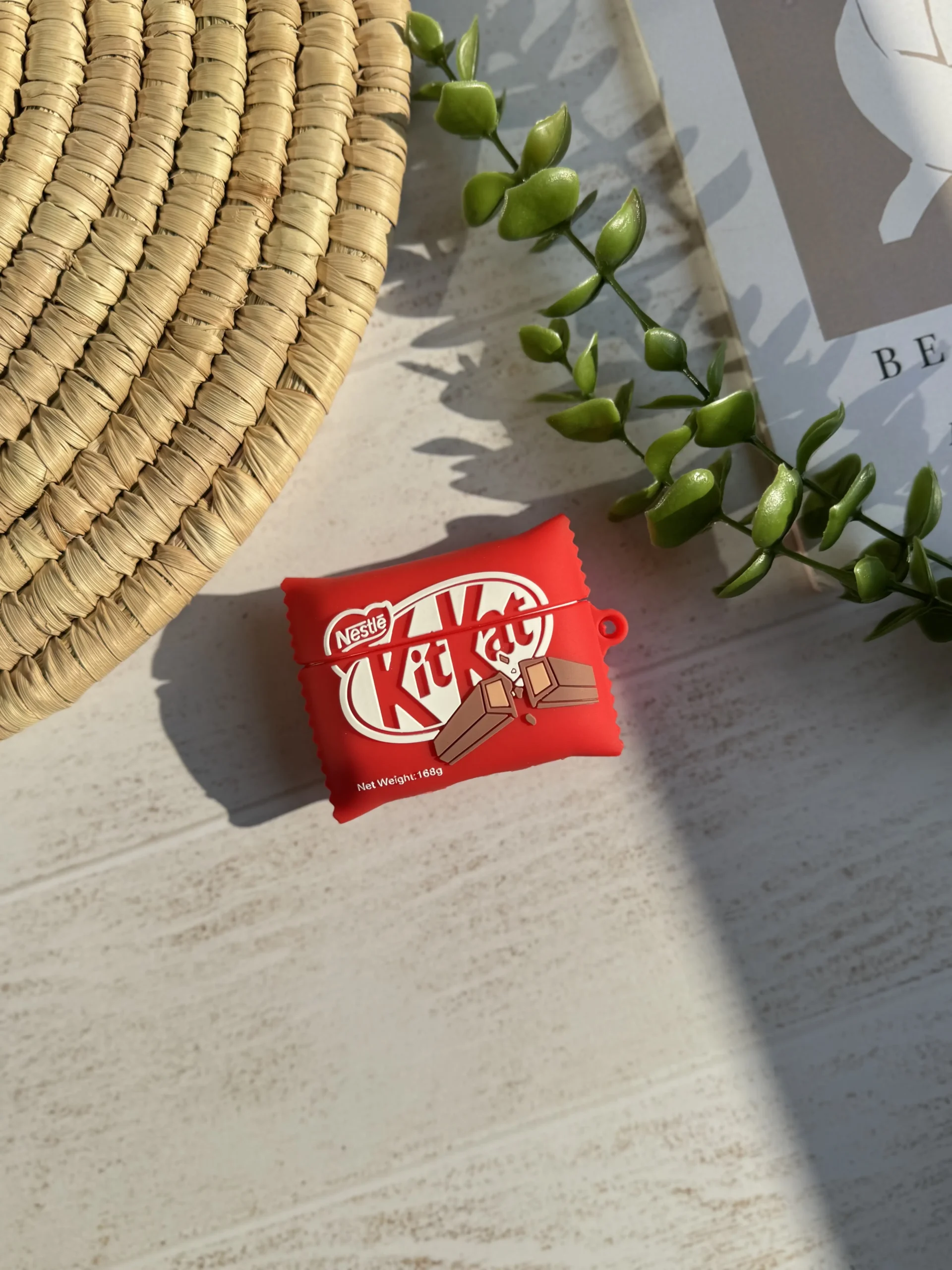 027ef0-1 کاور ایرپاد سیلیکونی کیت کت KitKat (کدa0207) - Image 1