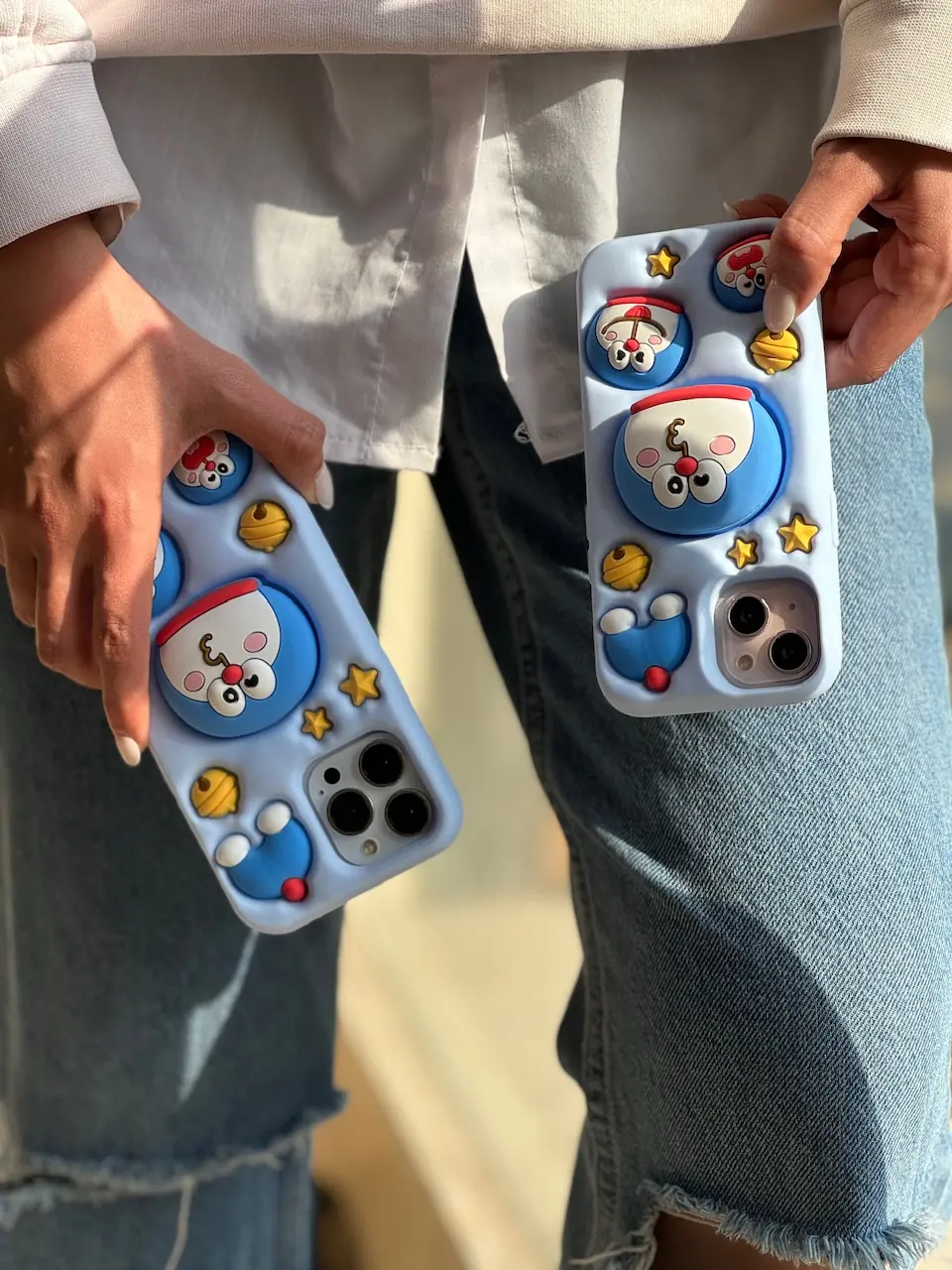 48c4ba قاب Doraemon Cat سیلیکونی (کدC1649) - Image 1