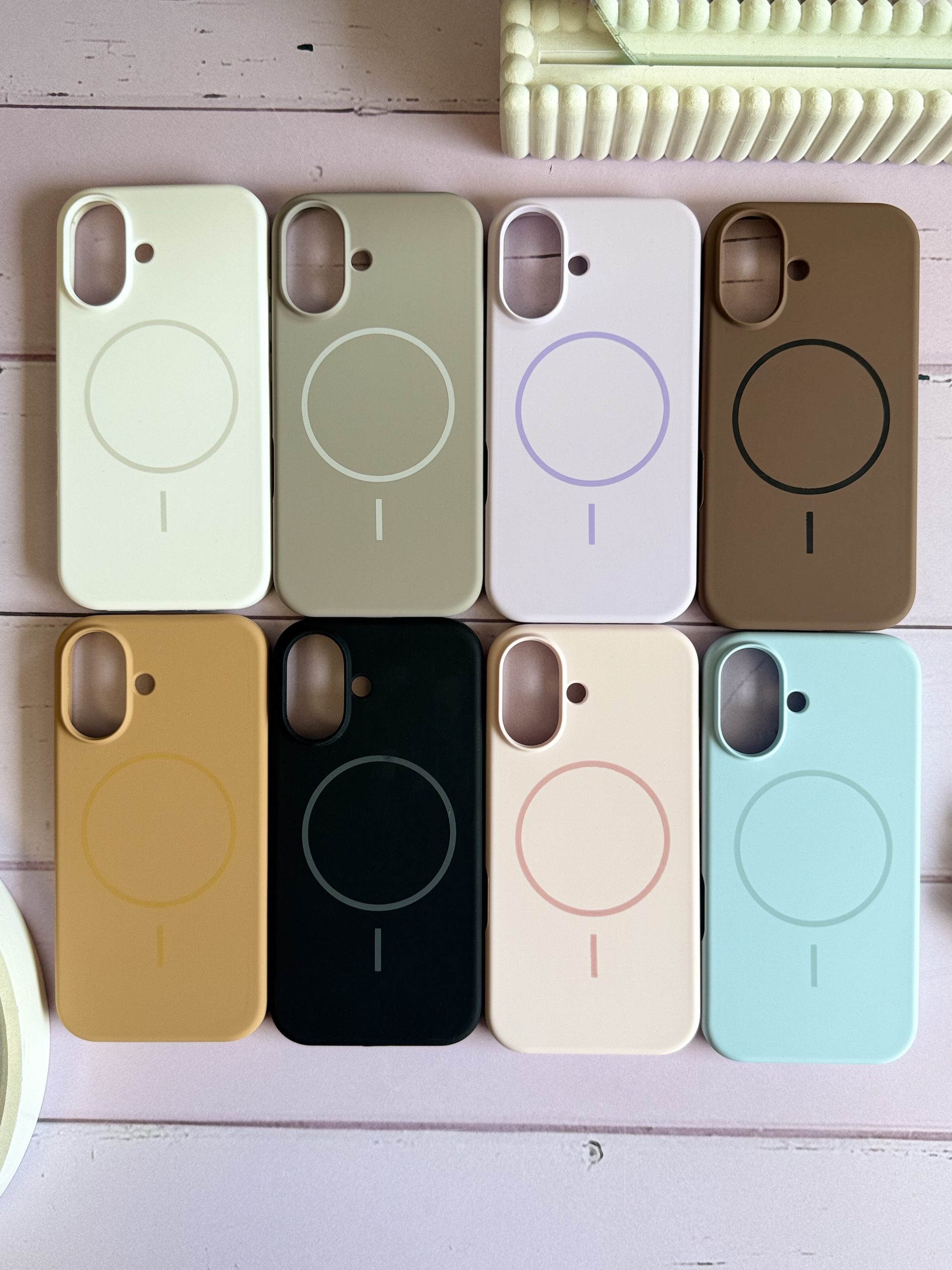 قاب سیلیکونی مگ سیف دار آیفونی (کدC2109)