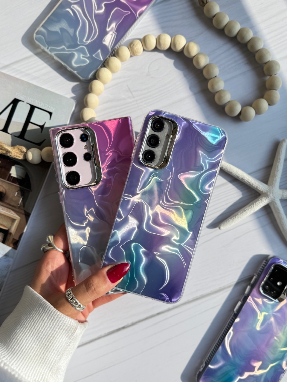 قاب موج آبنباتی سامسونگ و شیائومی (کدC1878)