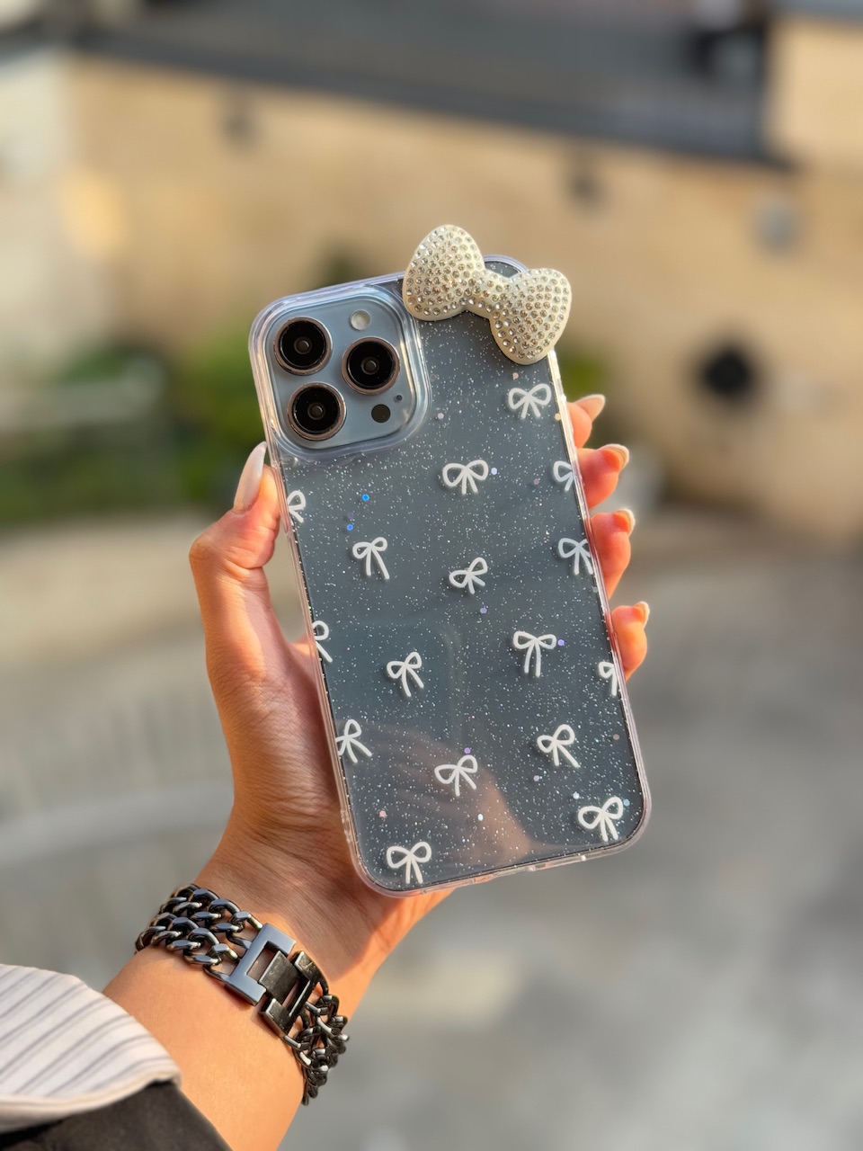 قاب پاپیون لاکچری آیفون و سامسونگ و شیائومی (کدC1935)