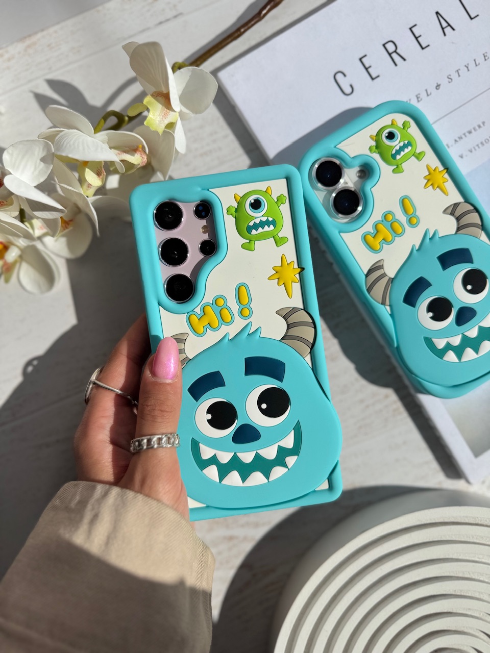 قاب سیلیکونی هپی سالیوان آیفون ، سامسونگ ، شیائومی (کدC1961)