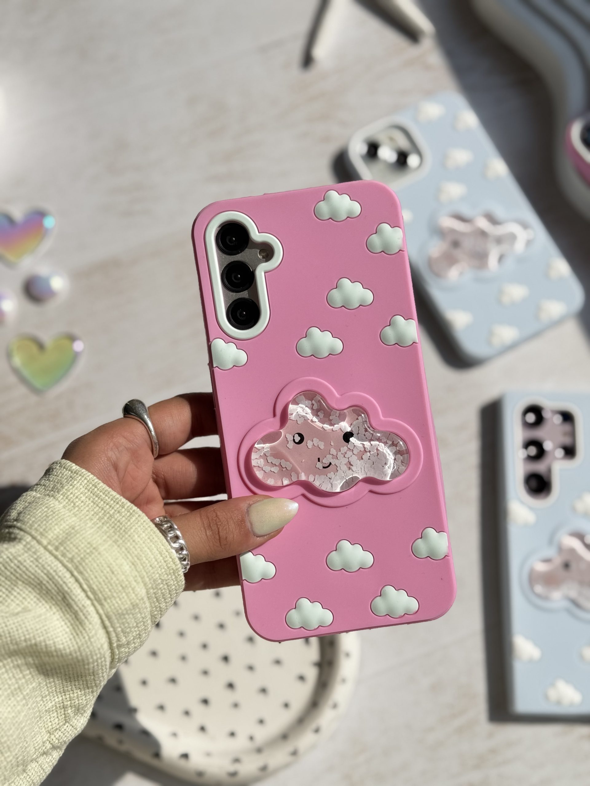 قاب سیلیکونی ابر آکواریومی آیفونی و اندرویدی (کدC1865)