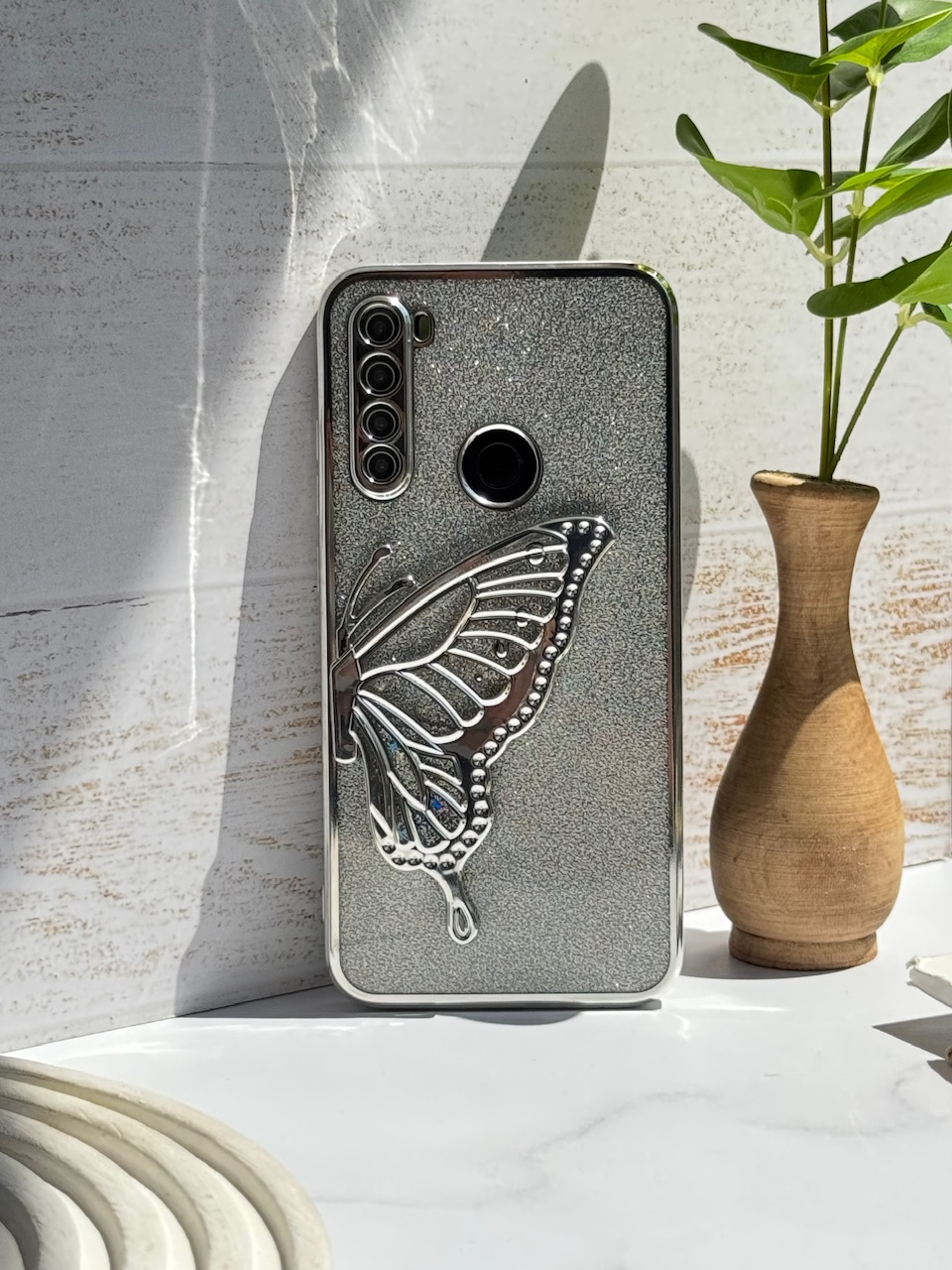 قاب بال پروانه آکواریومی با ورق شاین سامسونگ و شیائومی (کدC1827)