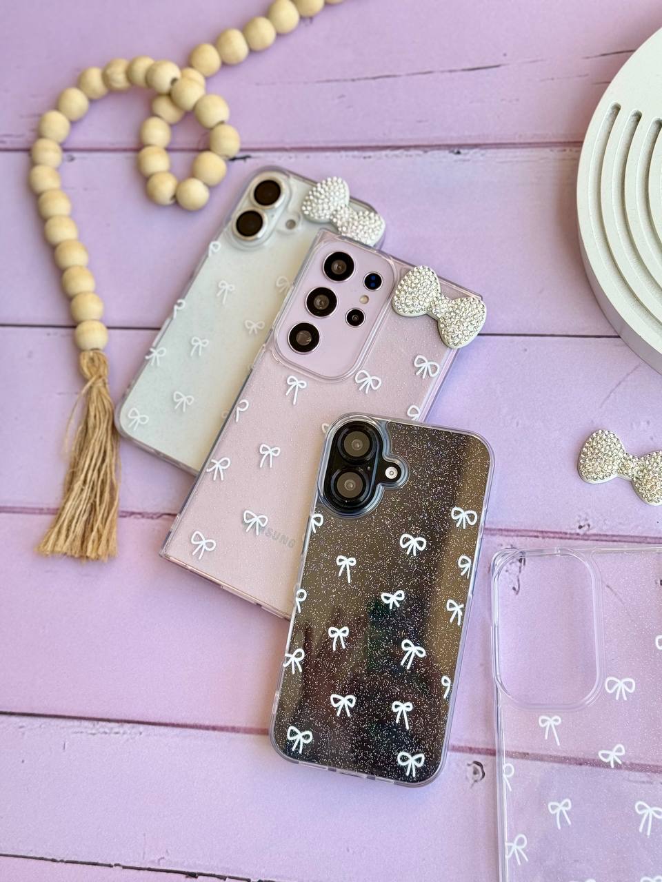 قاب پاپیون لاکچری آیفون و سامسونگ و شیائومی (کدC1935)