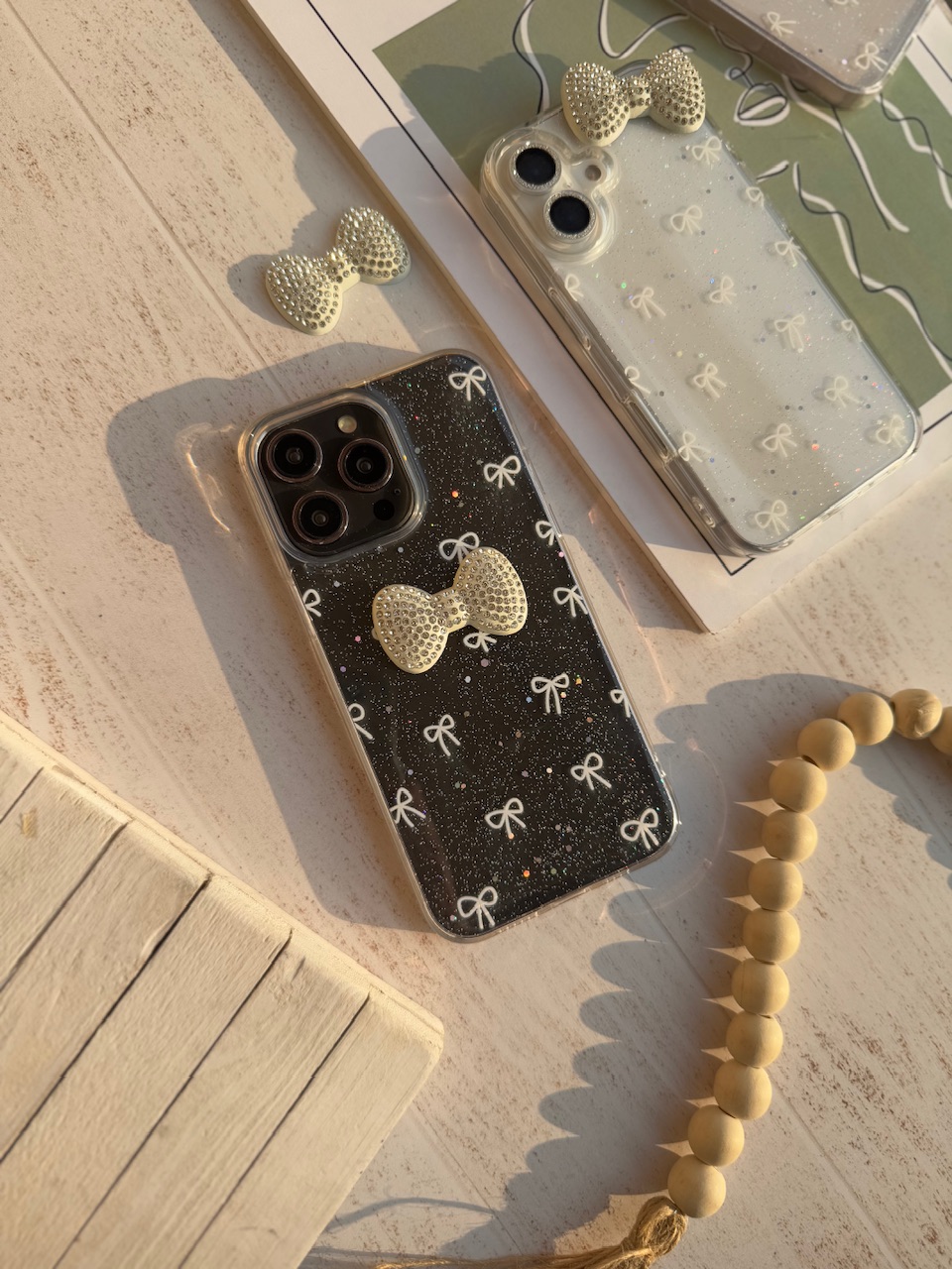 قاب پاپیون لاکچری آیفون و سامسونگ و شیائومی (کدC1935)