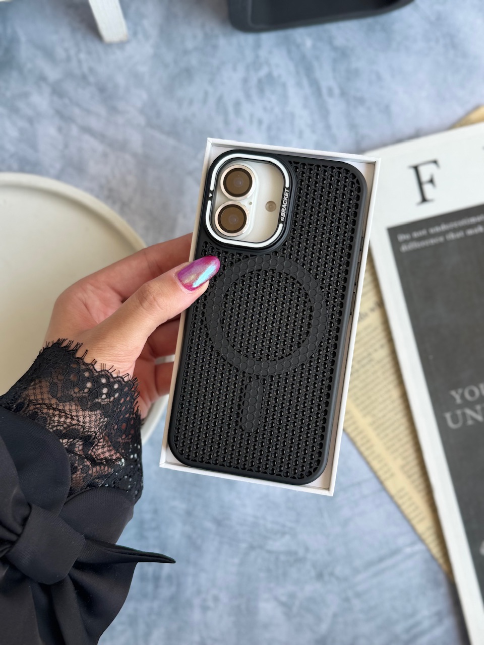 قاب Bracket لنز استند شو با مگ سیف (کدC2057)