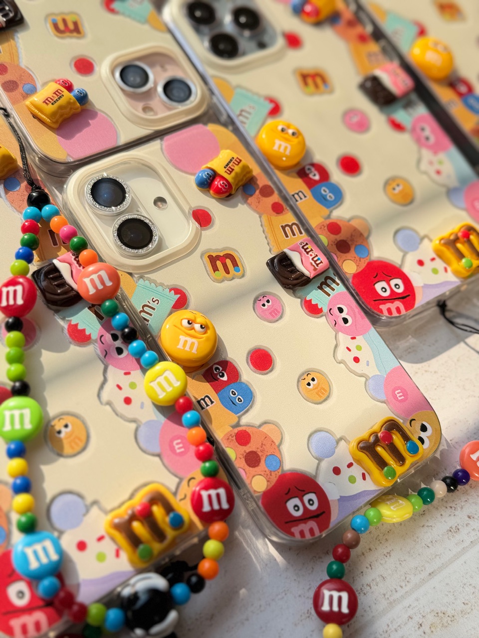 قاب M&M Land با آویز آیفون سامسونگ شیائومی (کدC1917)