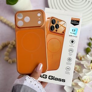 قاب AG GLASS ^ نارنجی ^ (کدC2152)