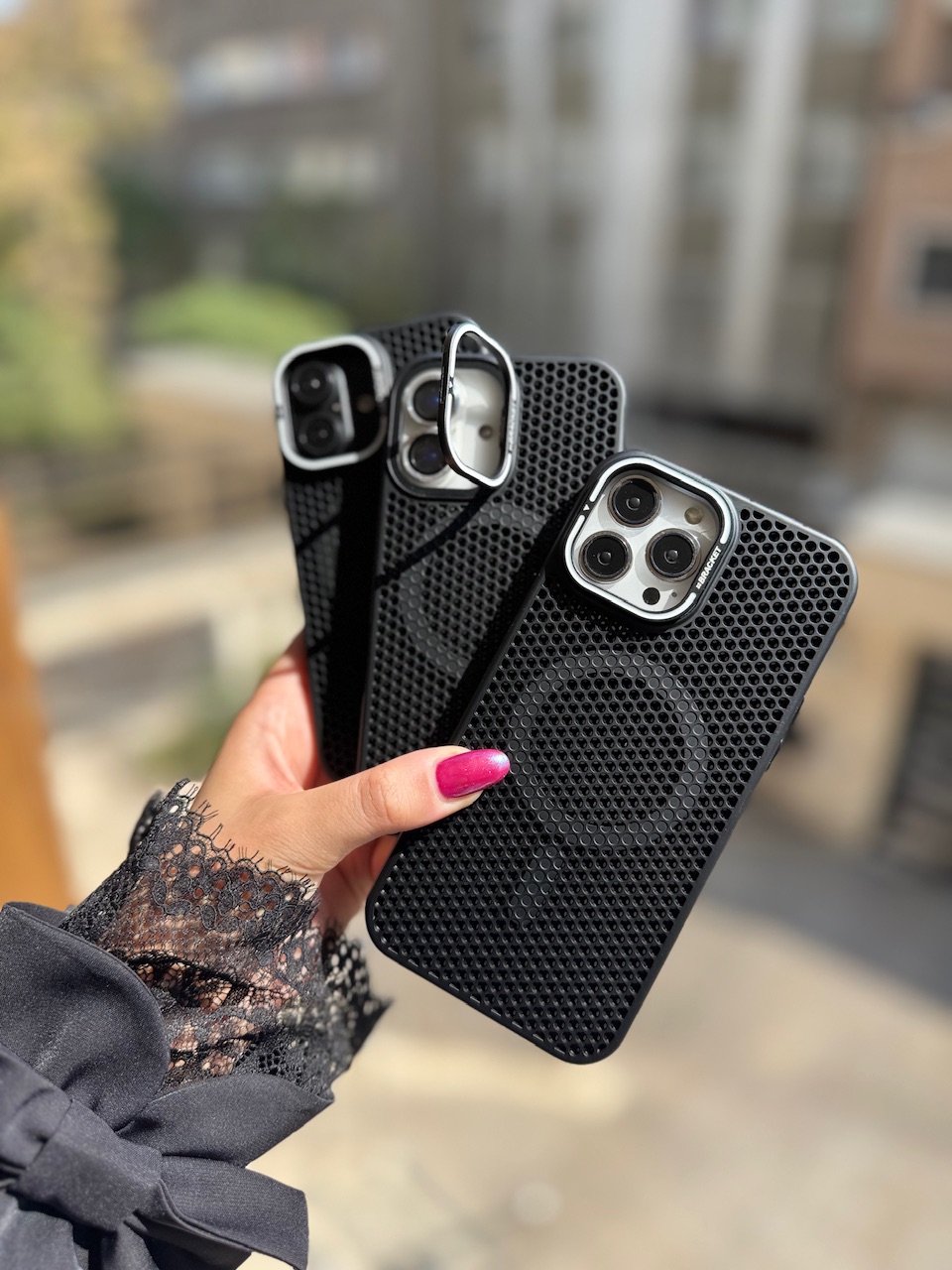 قاب Bracket لنز استند شو با مگ سیف (کدC2057)