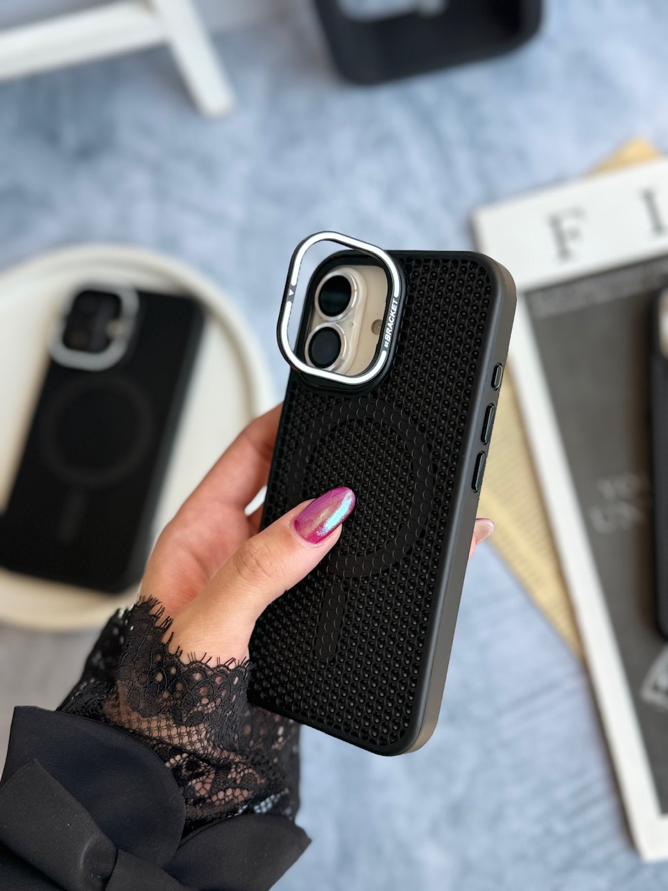 قاب Bracket لنز استند شو با مگ سیف (کدC2057)