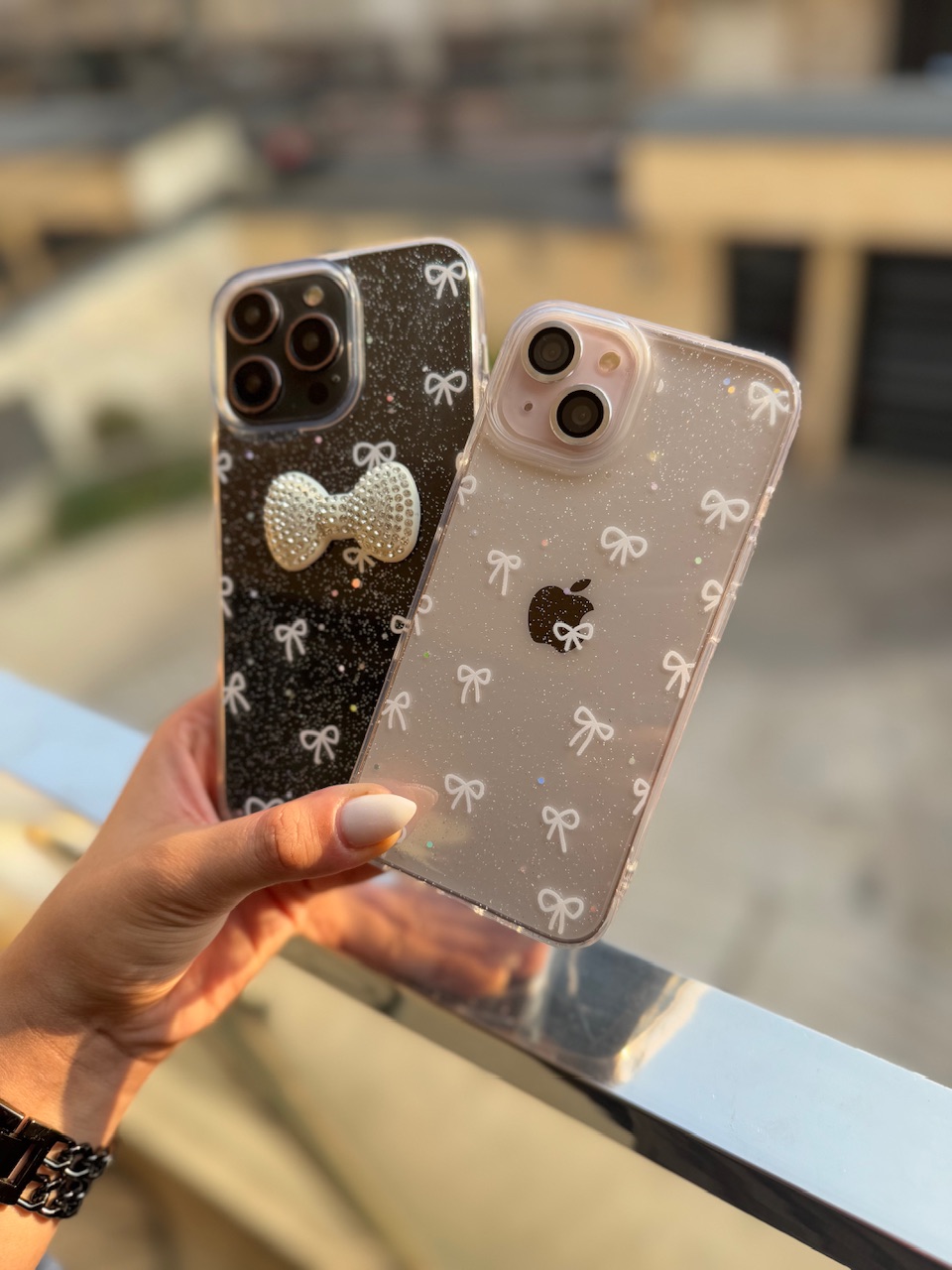 قاب پاپیون لاکچری آیفون و سامسونگ و شیائومی (کدC1935)