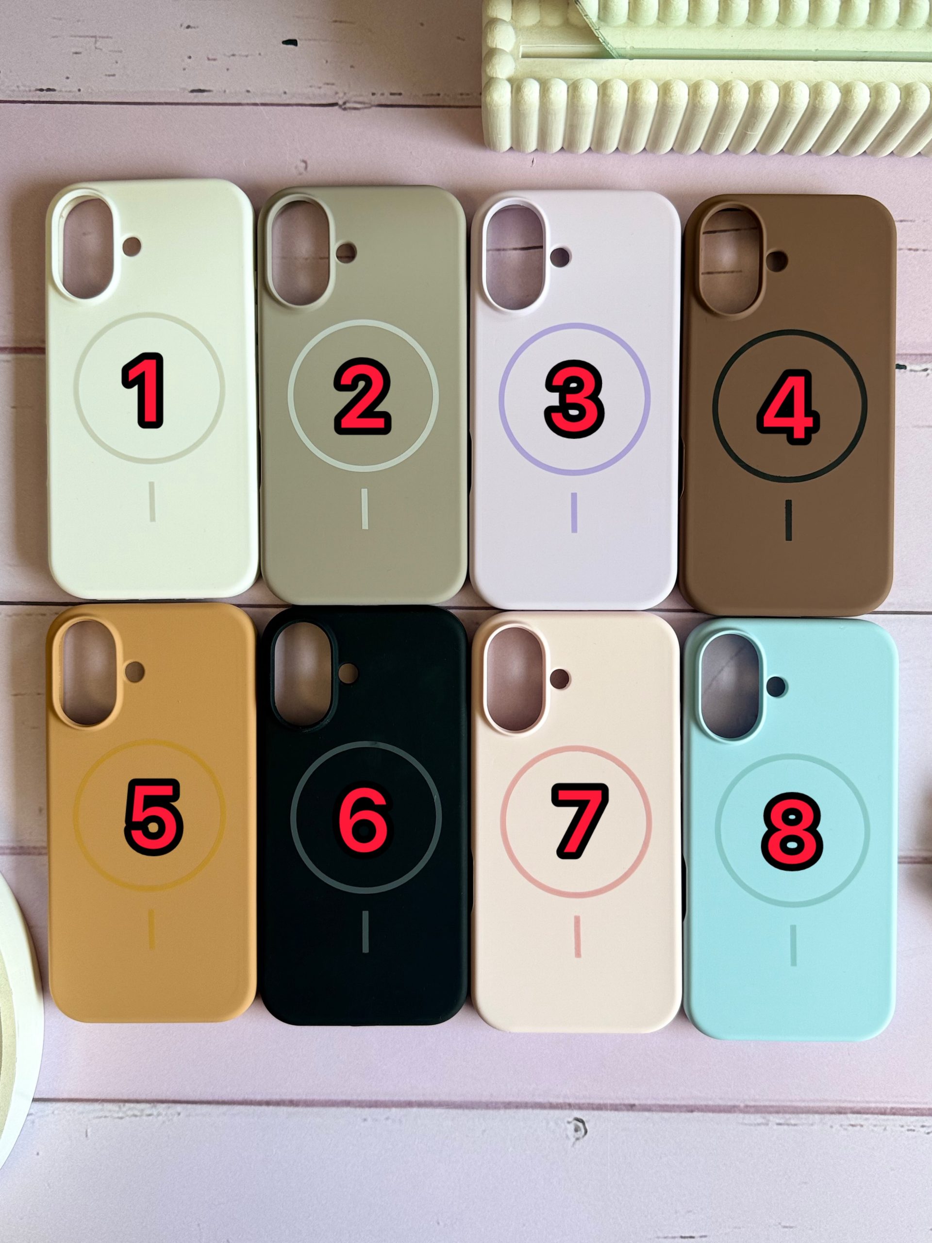 قاب سیلیکونی مگ سیف دار آیفونی (کدC2109)