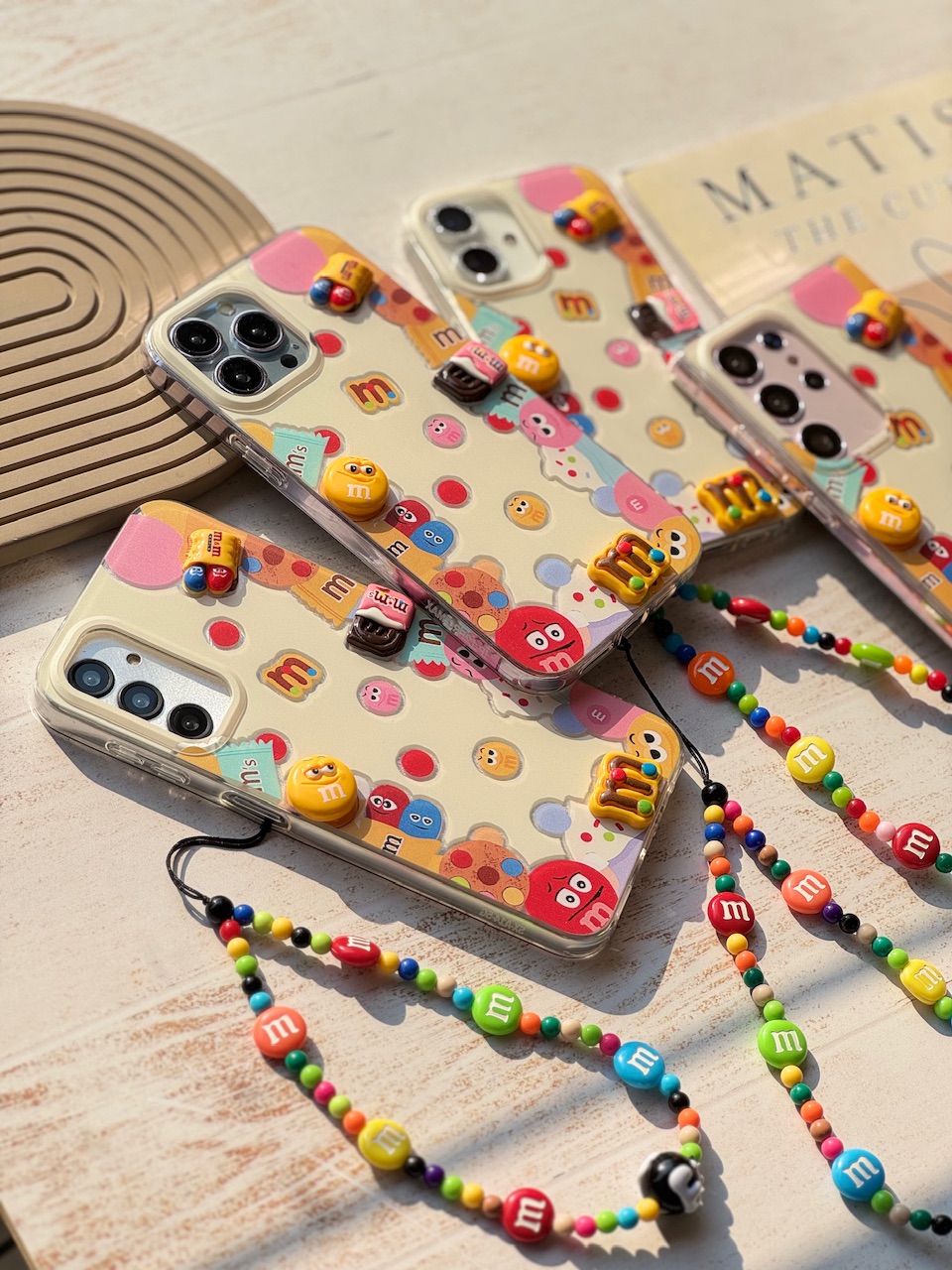 قاب M&M Land با آویز آیفون سامسونگ شیائومی (کدC1917)