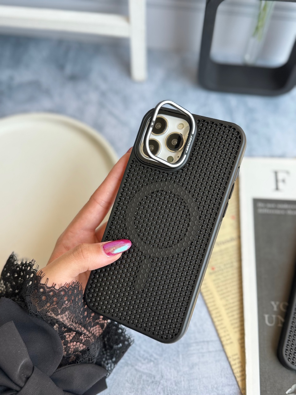 قاب Bracket لنز استند شو با مگ سیف (کدC2057)