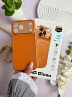 قاب AG GLASS ^ نارنجی ^ (کدC2152)