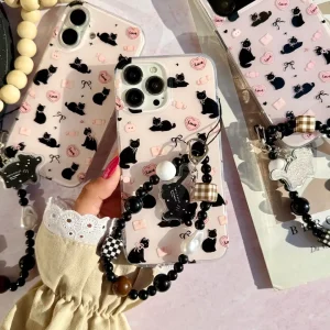 قاب پاپیون کت با آویز (کدC2168)