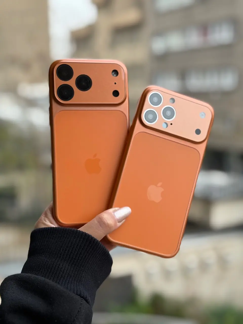 d2a214 قاب Orange AG with Apple logo با مگ سیف (کدC2181) - تصویر 1