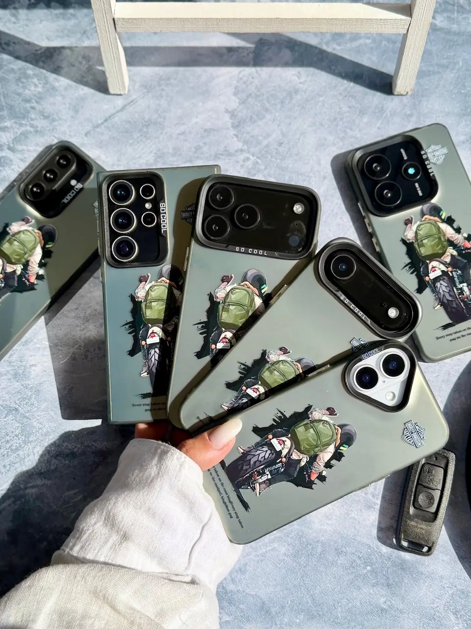 e26026 قاب Motor Rider (کدC2119) - تصویر 1