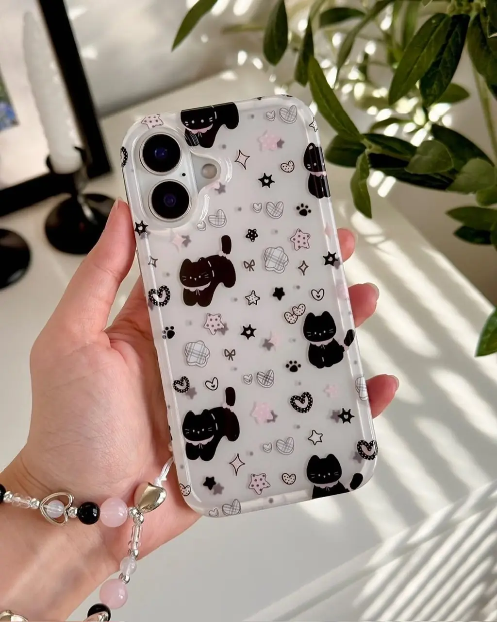 0ff010 قاب Baby Cat با آویز آیفونی (کدC2045) - Image 1