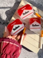 ایرپاد Marlboro Red با آویز سیگار (کدa0287)