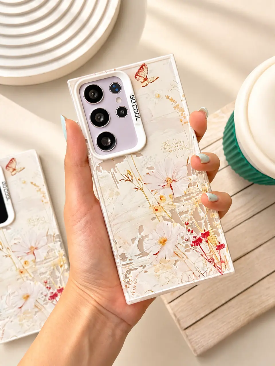 3c9426-1 قاب SoCool Butterfly Bloom (کدC2248) - Image 1