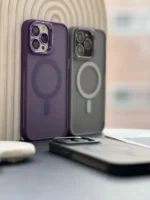 قاب Matte CasePro Lens with MagSafe استند شو با لنز رینگی (کدC1608) - Image 12