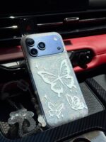 قاب Ice Butterfly با آویز (کدC2230) - Image 4