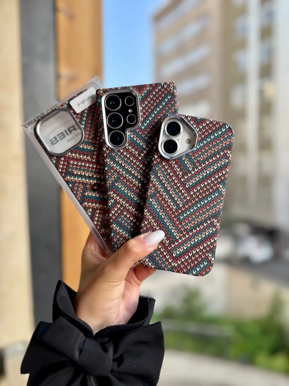 e3f883 قاب Boho Style با مگ سیف فعال (کدC2114) - Image 1