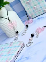 قاب Pink Seoul با آویز (کدC2031) - Image 3