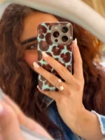 قاب Aqua Leopard آیفون (کدC2088) - Image 4