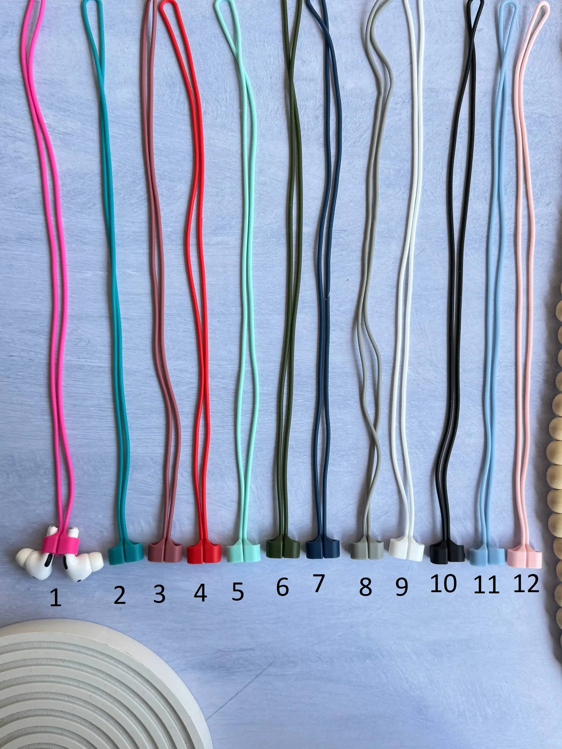 5abfa5 نگه دارنده ایرپاد سیلیکونی مگنت دار (کدa0139) - Image 1