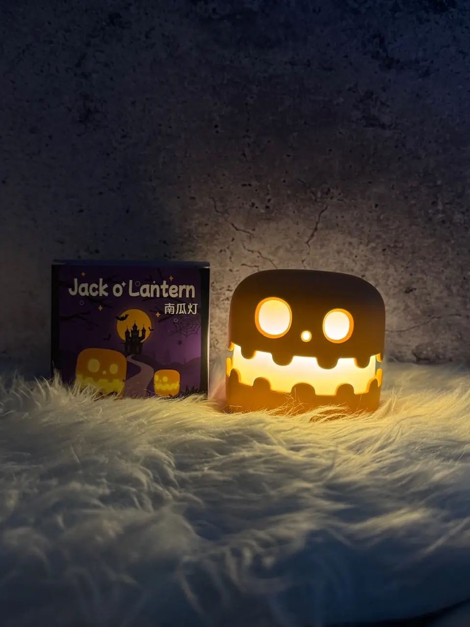 ca8058 چراغ خواب طرح هالوین Jack-o'-lantern کدو تنبل (کدa0221) - Image 1