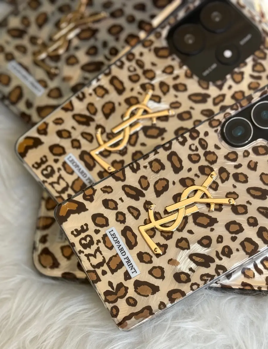 قاب براش yves saint laurent leopard سامسونگ و شیائومی (کدC2166)