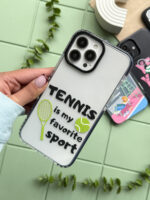 قاب موبایل سفارشی شفاف | tennis collection (کد 0624) - Image 4